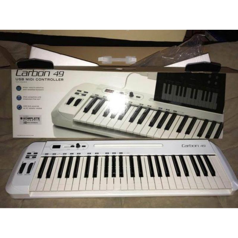 SAMSON CARBON 49 / SAMSON CARBON49 USB MIDI CONTROLLER KEYBOARD