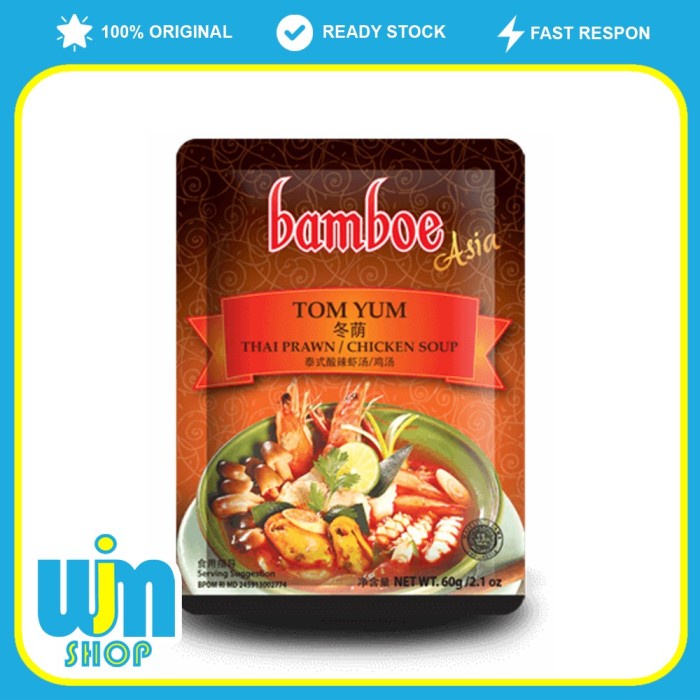 

Bumbu Bamboe Tom Yum 60gr
