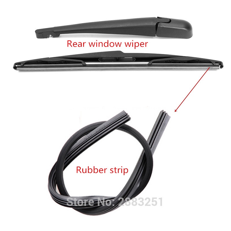 Jual Insert Rubber strip Rear Wiper Blade Windshield Wipers For toyota
