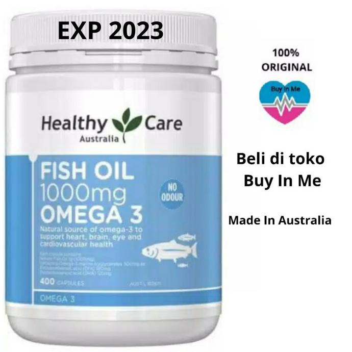 Healthy Care Fish Oil 1000Mg Omega 3 - 400 Kapsul