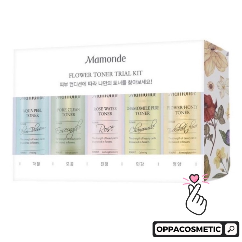 Mamonde Flower Toner Trial Kit 25ml Mamonde Rose Water Toner 25ml