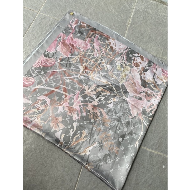 Buttonscarves Xanadu Lava Satin