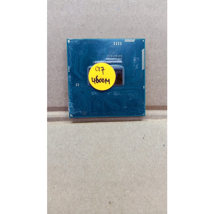 processor laptop core i7 4600m gen4 bergaransi