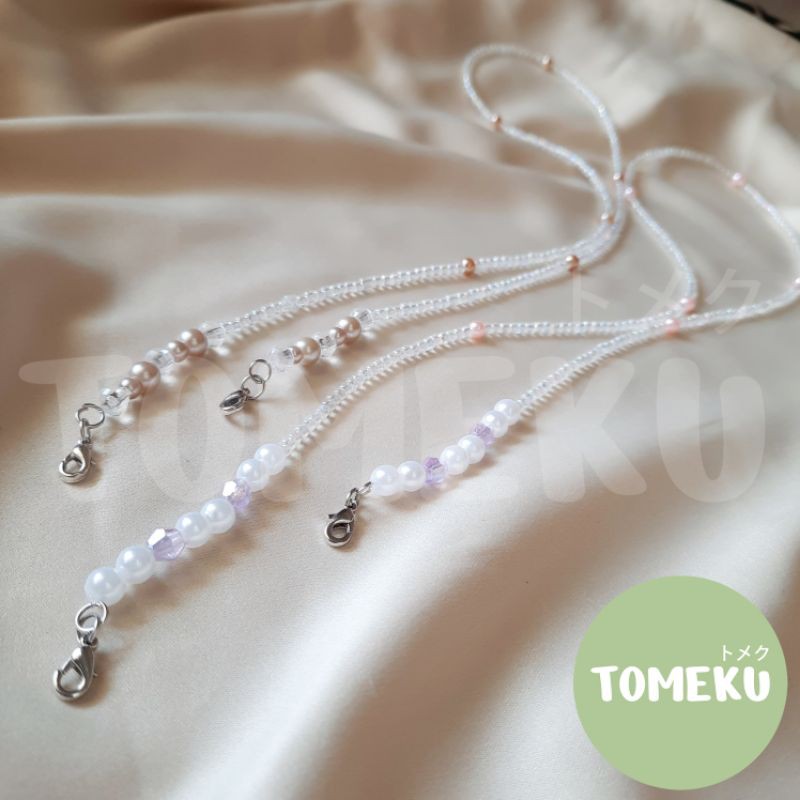 Tali Masker/ Pengait Masker/ Kaitan Masker/ Kalung Masker/ Strap Masker Manik