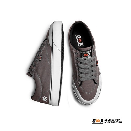 Sepatu Kets Sneakers GMX x Mike Milford - DALTON GREY WHITE Original