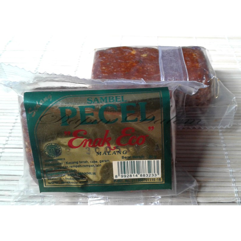 

”Enak Eco” Sambel Pecel (Sedang) 90 g