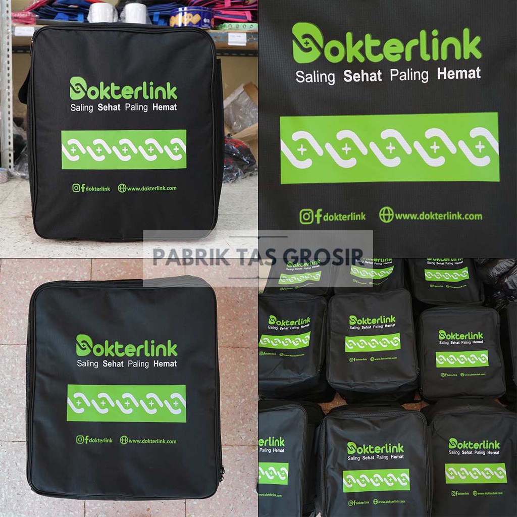 TAS GROSIR SABLON DOKTERLINK SALING SEHAT PALING HEMAT HARGA EKONOMIS GROSIRAN SOUVENIR SEMINAR