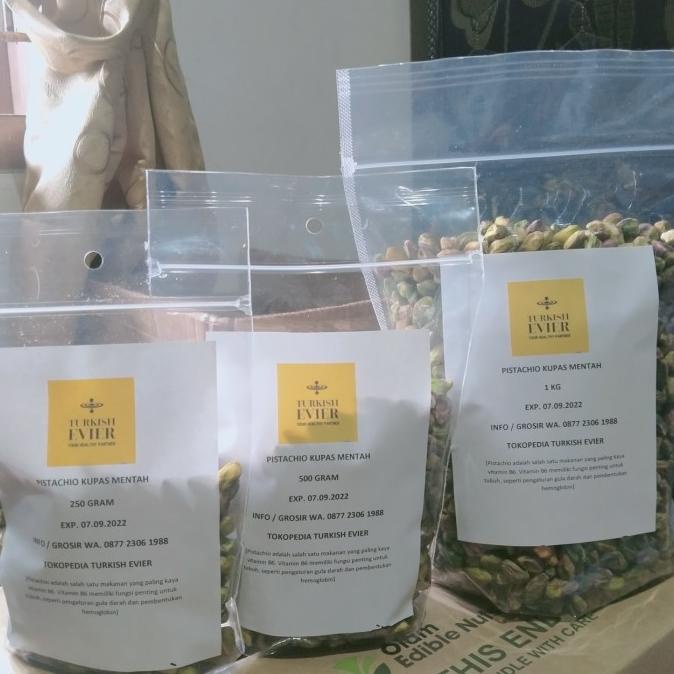 

---Terbaru--- Pistachio 1kg Kupas Raw Pistachio USA