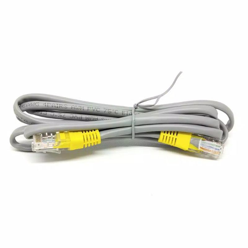 UTP Indoor CAT5e 1 Meter Kabel LAN RJ45 UTP CAT 5e 1M Kabel LAN 1Meter