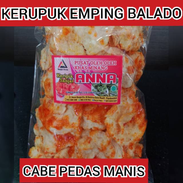 

KERUPUK EMPING BALADO PEDAS MANIS