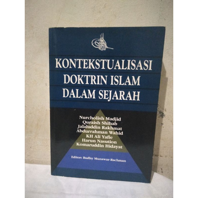 BUKU Kontekstualisasi Doktrin Islam Dalam Sejarah