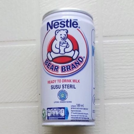 

Bear Brand Susu Kaleng Susu Beruang Susu Steril 189 Ml
