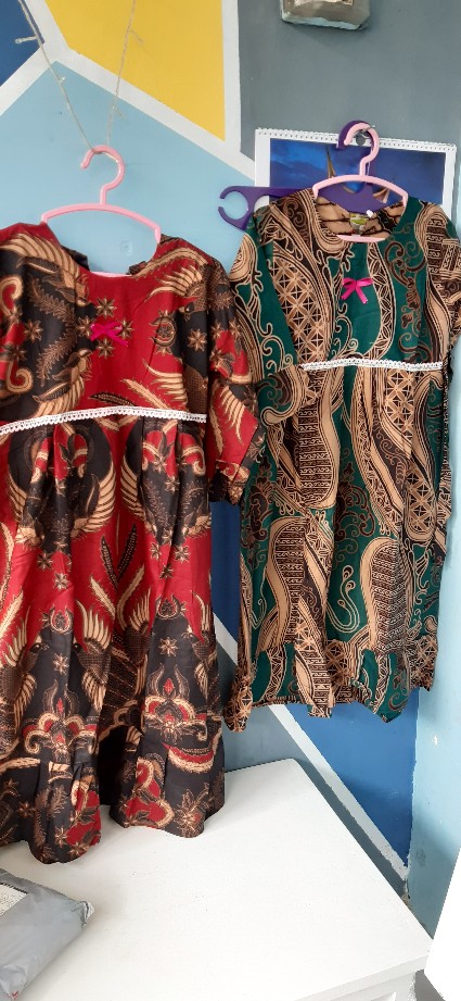 Gamis Batik Anak Size 3-4th