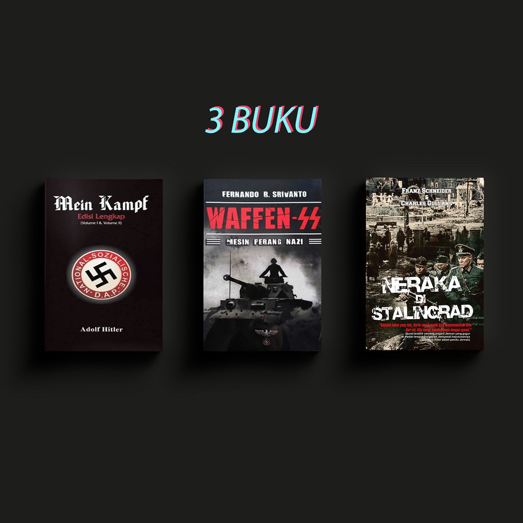 Paket Buku Mein Kampf Waffen SS Neraka di Stalingrad