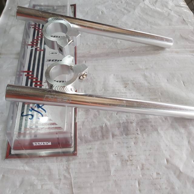 Stang stir jepit RC3 RC 3 kawasaki ninja 150R RR 15 derajat
