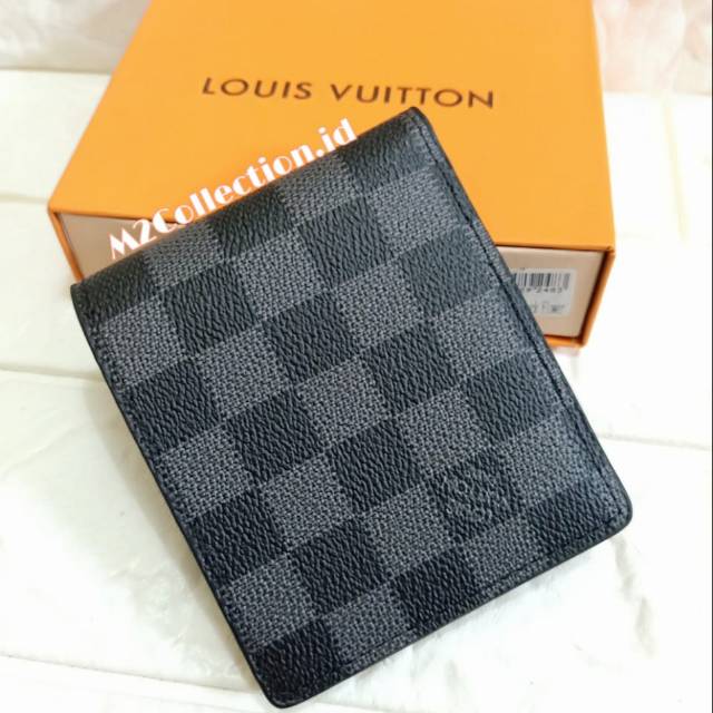 Dompet LV PREMIUM DAMIER BLACK