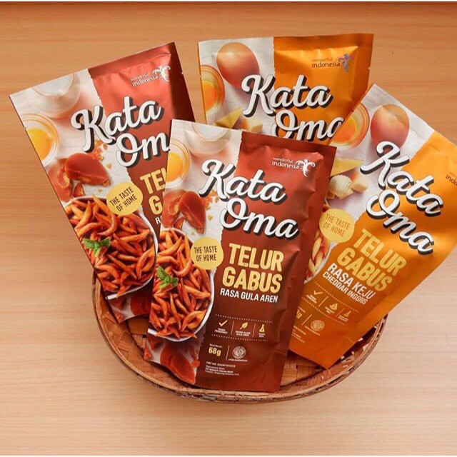 Kata Oma Telur Gabus - 63gr | Shopee Indonesia