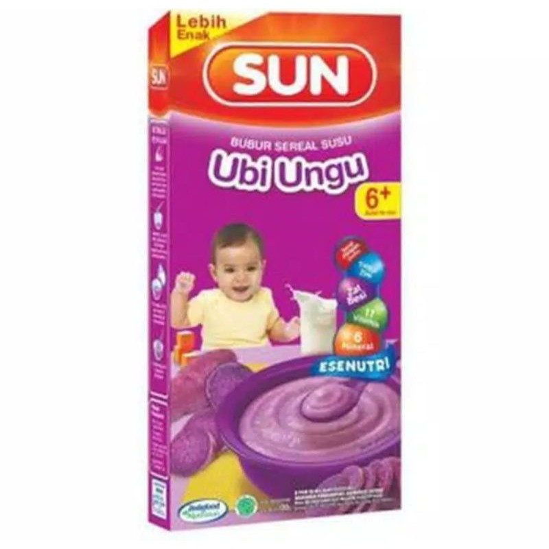 SUN BUBUR SEREAL UBI UNGU 120GRM
