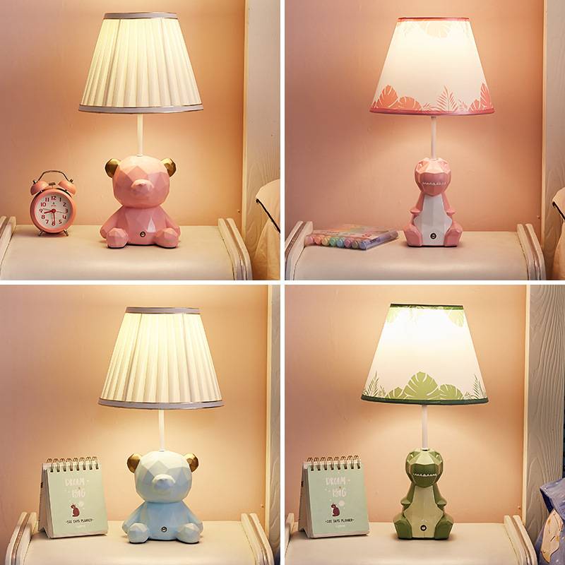 Lampu Led Kamar Tidur Lampu Meja Tidur Kartun Lucu Modern Unik Mewah