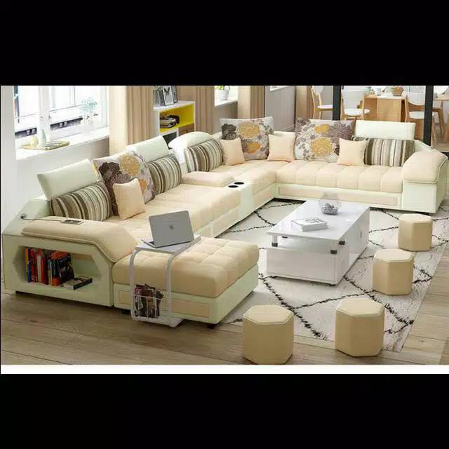 Terlaris [u26] Sofa Ruang Tamu Minimalis Modern Letter U qVo7pnf7EN3MR