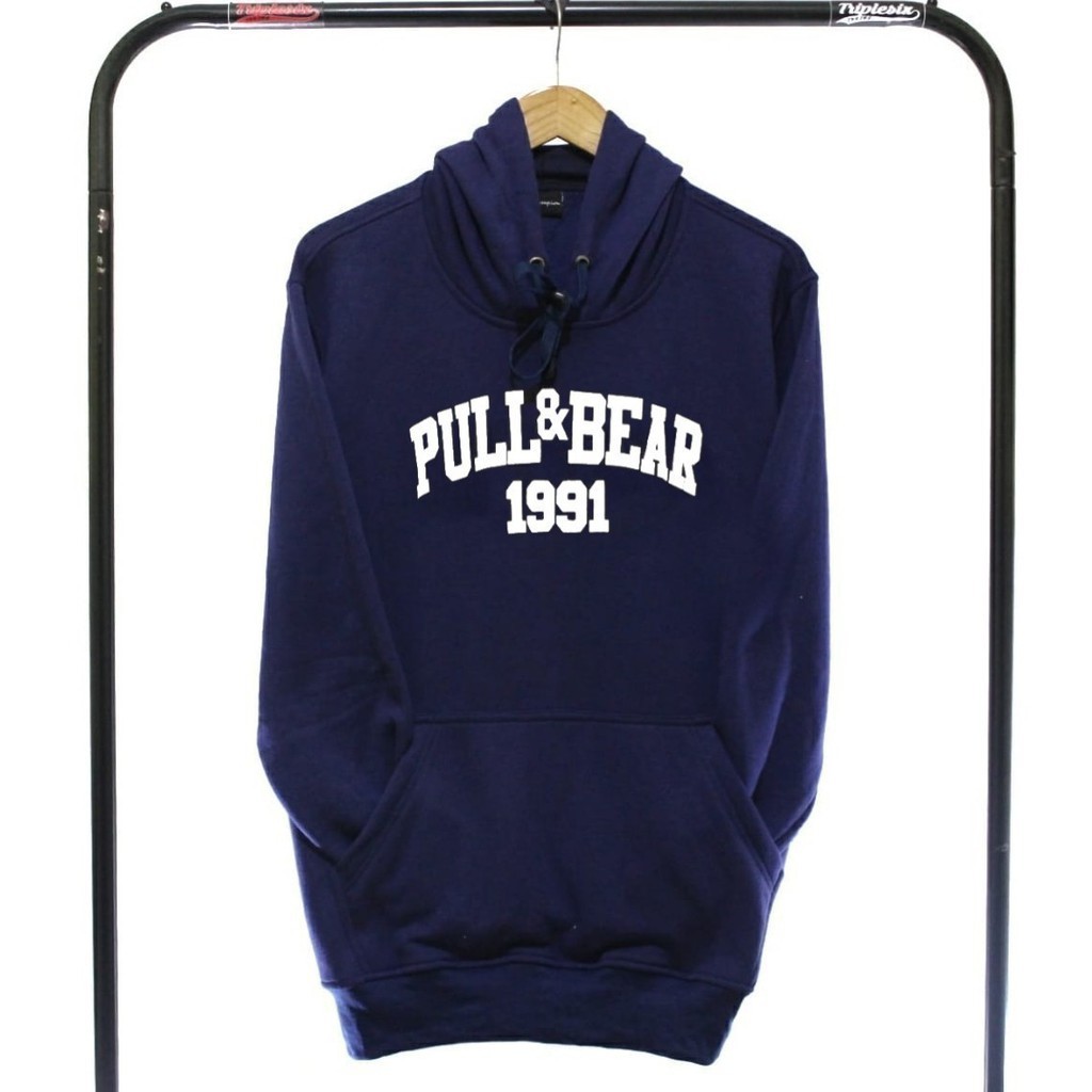 [Bayar Di Tempat ] Sweater Hoodie logo Pull&amp;Bear man