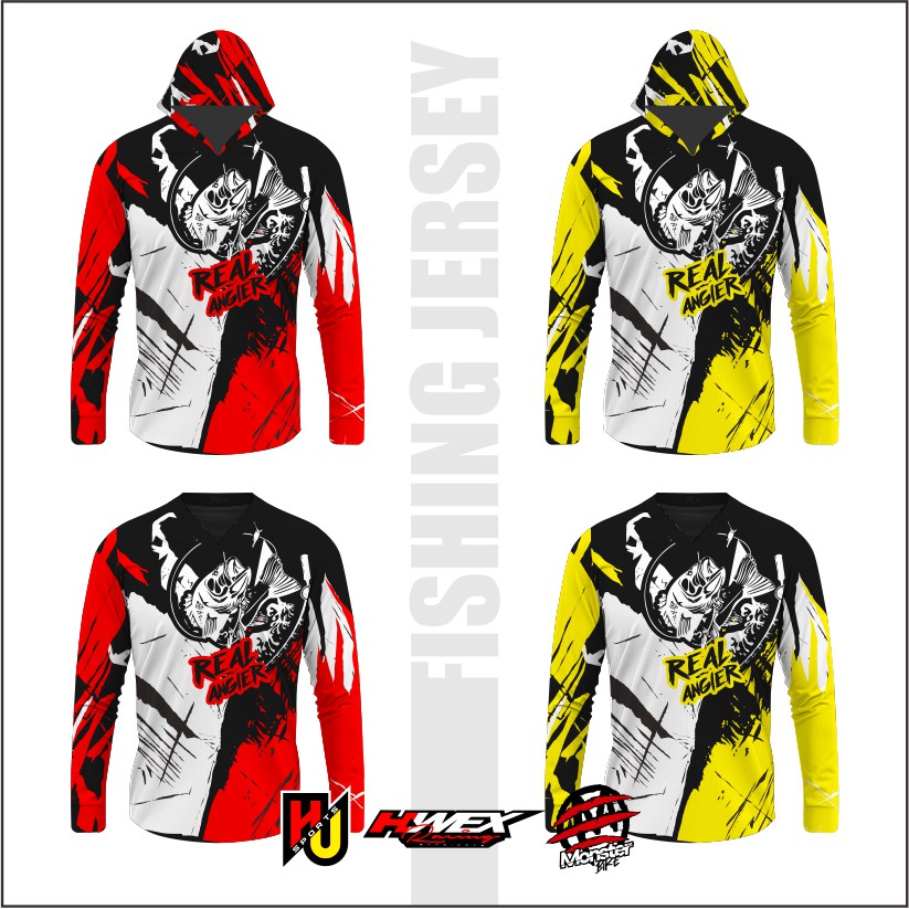 Jersey mancing baju pancing fishing custom printing premium kaos mancing mania kupluk fisher