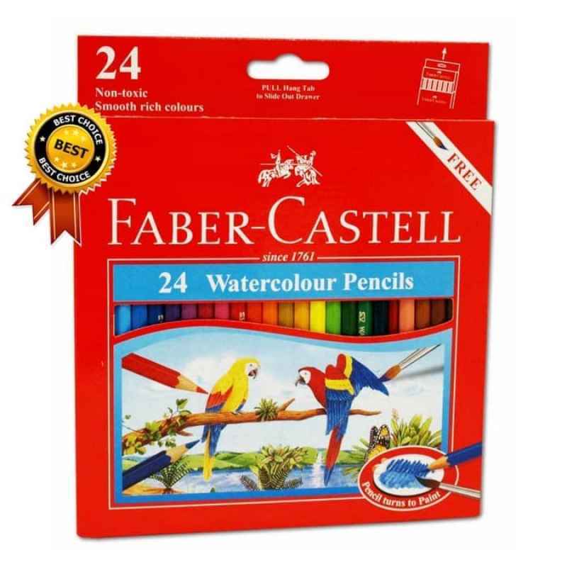 Pensil Warna / Pensil Gambar Faber Castell 24 Warna