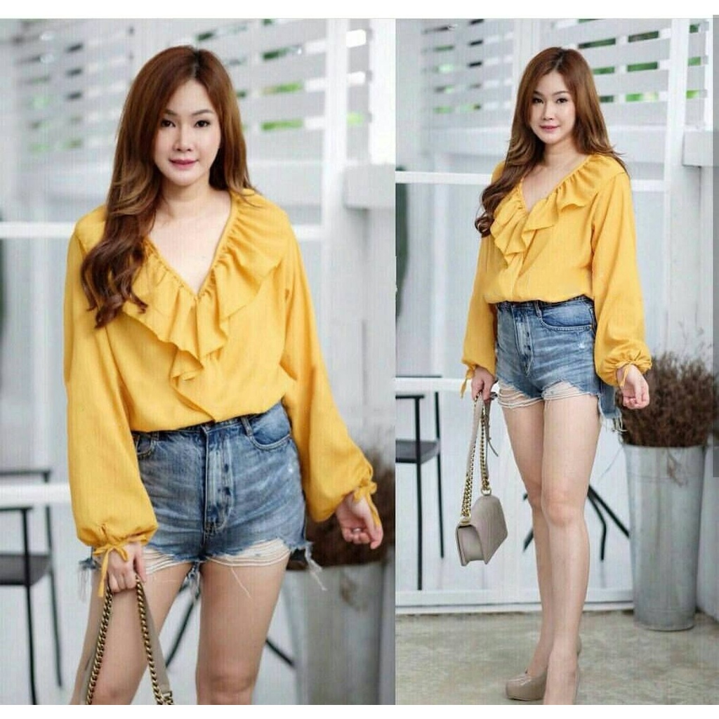 [GLFK] Blouse Wanita Korea / Blouse / Atasan Blouse / Blouse Wanita / Blus