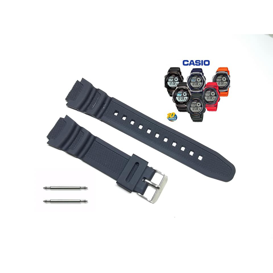 Strap Tali Jam Tangan Casio AE1000 AE 1000 AE-1000 + Pen