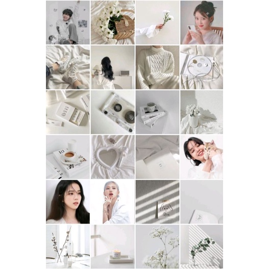 

Stiker Aesthetic White Kpop
