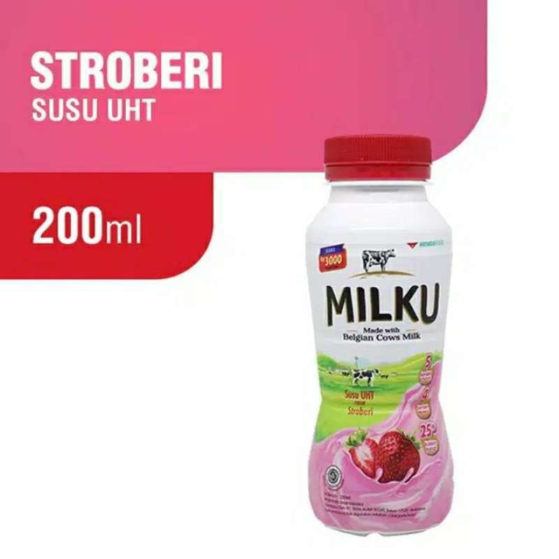 

MILKU Strawberry UHT [200 mL]