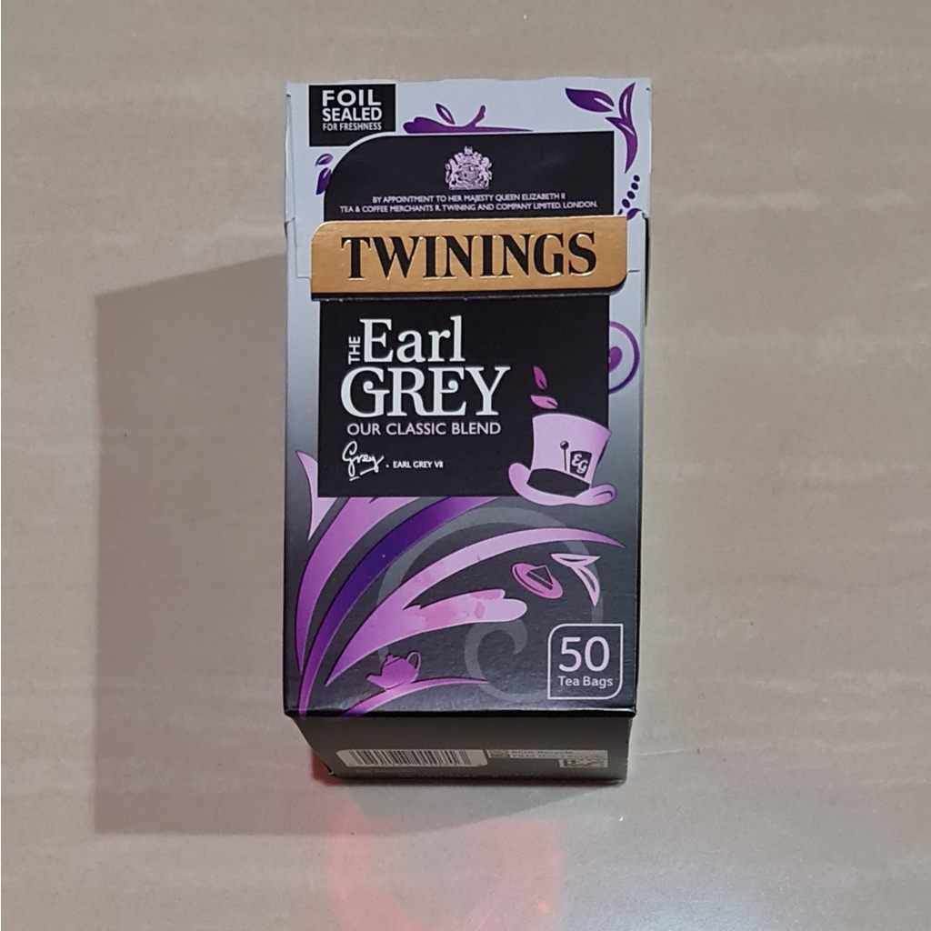 Twinings Tea Earl Grey Classic Blend 50 x 2.5 Gram
