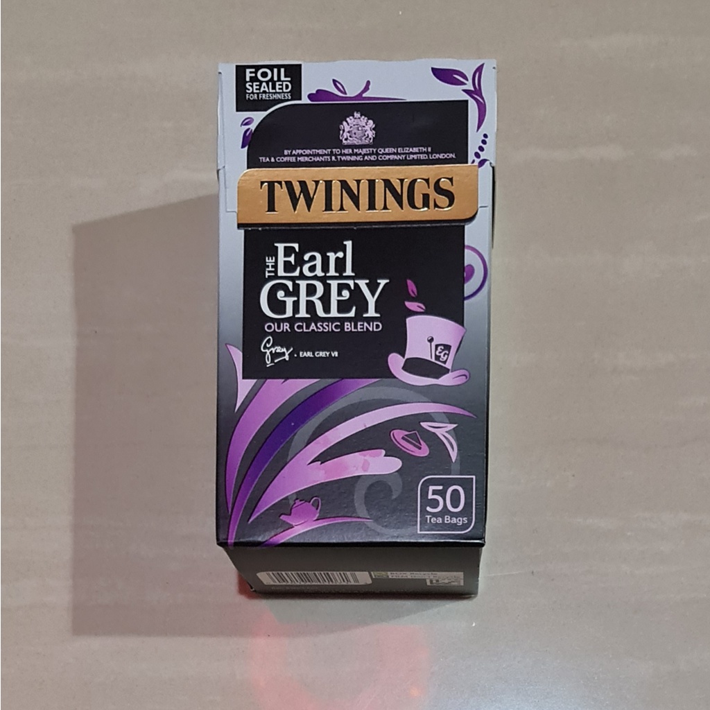 

Twinings Tea Earl Grey Classic Blend 50 x 2.5 Gram