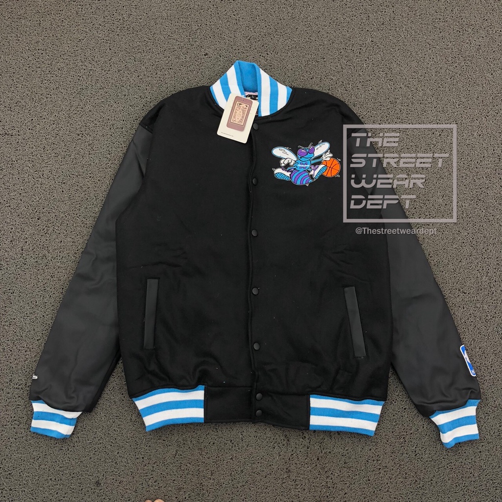 Jaket Varsity Bomber Charlotte Hornets