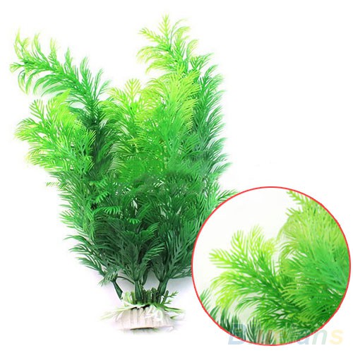 Ornamen Tanaman Rumput Air Imitasi Bahan Plastik Warna Ornamen Tanaman Rumput Air Imitasi Bahan Plastik Warna