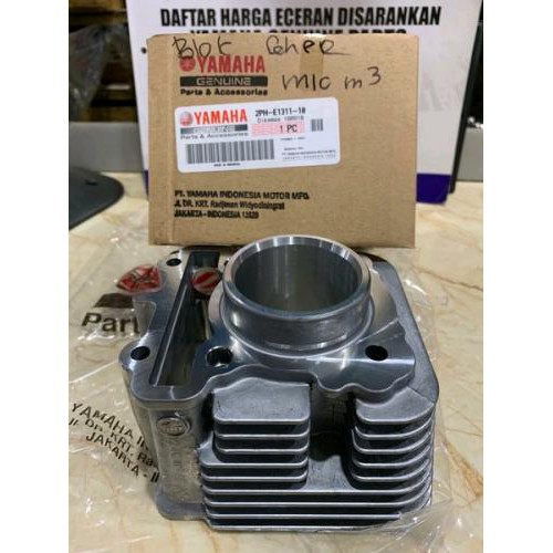 Cylinder Silinder Blok Seher - Mio M3 Soul GT Fino FI X Ride 125 Asli Yamaha 2PH-E1311-10