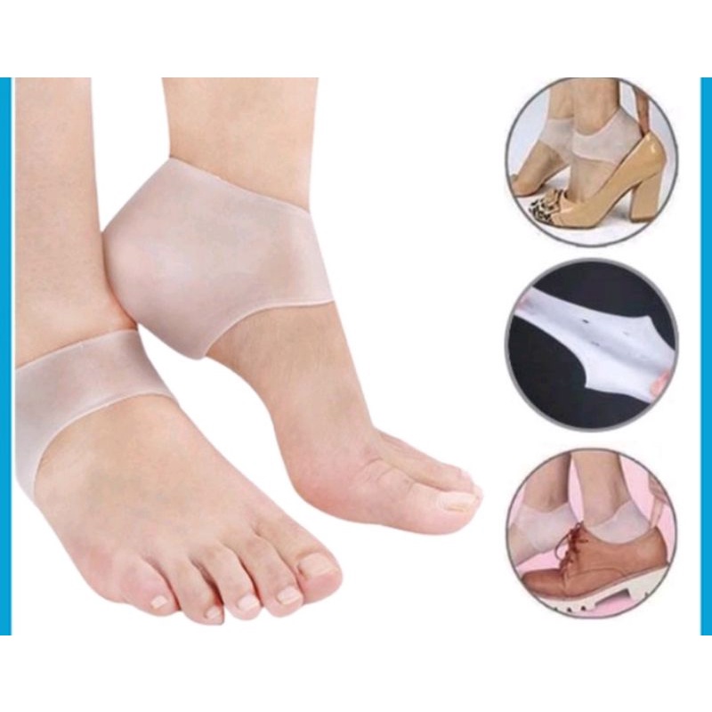 GEL HEEL PAD SILIKON / PELINDUNG TUMIT KAKI SILIKON