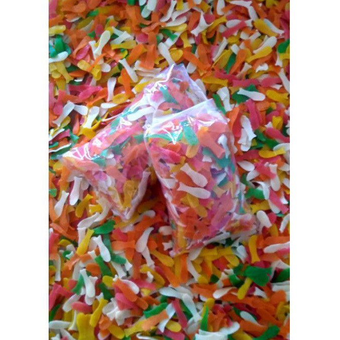 

Kerupuk ikan warna 250 gram