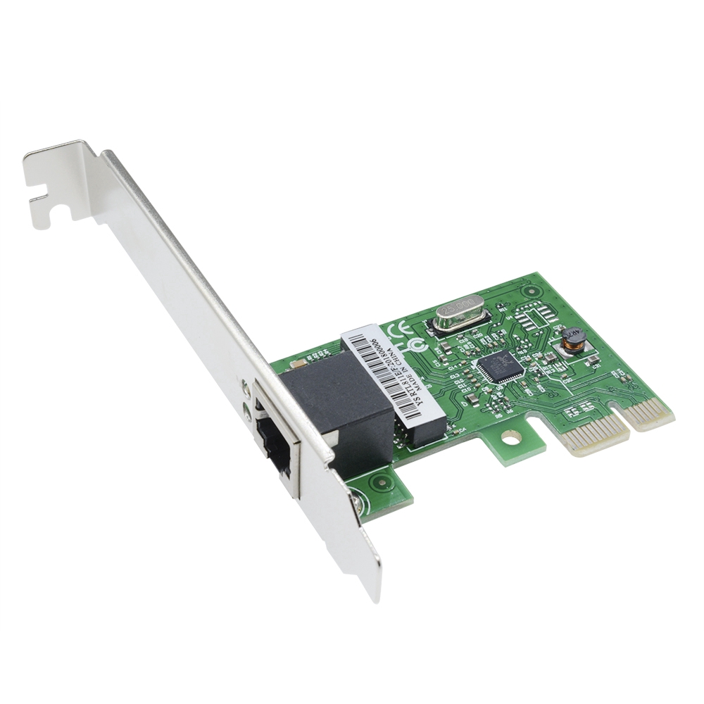 Kartu Jaringan Kontroler Pci-E Express 10/100/1000m Gigabit Lan