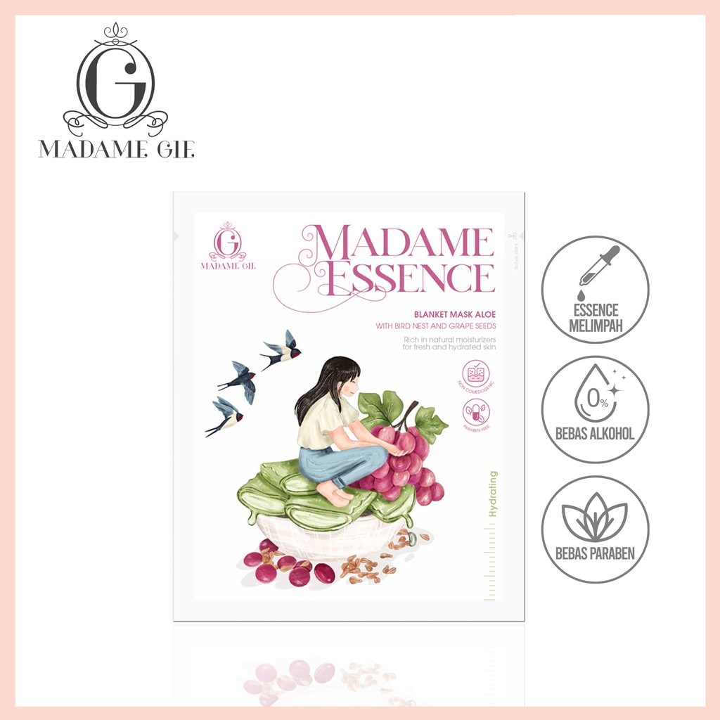 DOMMO - D8140 Madame Gie Madame Essence Blanket Mask - Skincare Masker