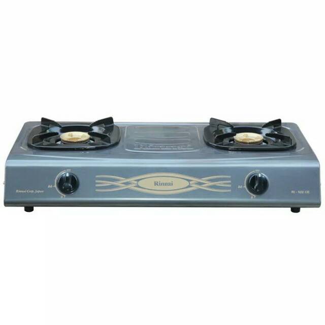 RINNAI KOMPOR GAS STOVE 2 TUNGKU RI-522CE RI 522 CE
