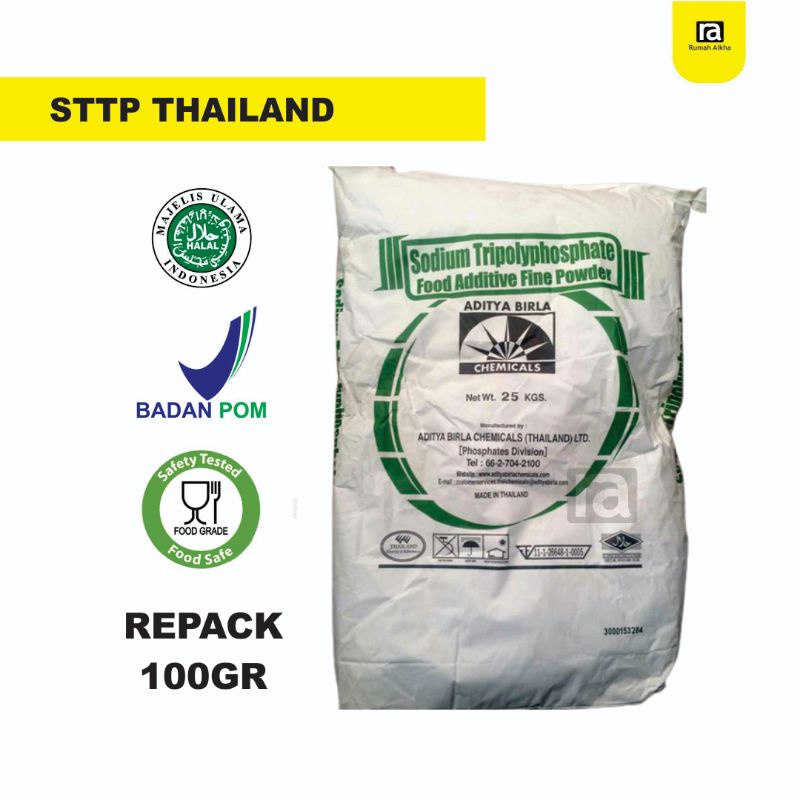 STTP Super - Thailand - Pengenyal BAKSO MIE Food Grade Halal 100gr