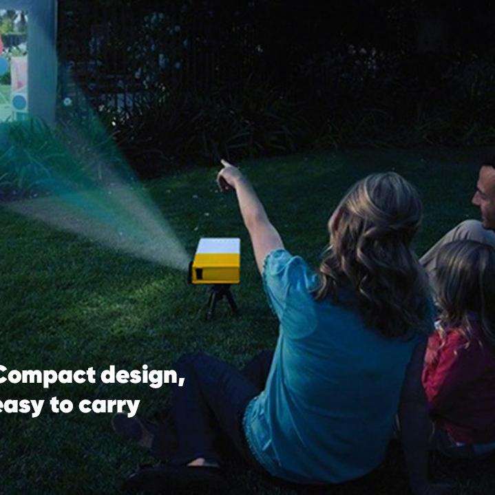 New Stock Smartfish HD LED Projector Mini Proyektor 1080HD Home Theater LED