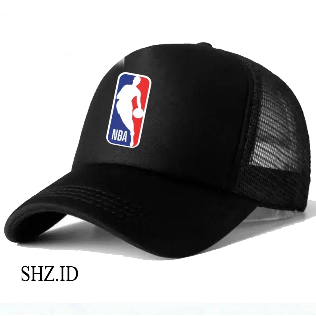 Topi trucker jaring BasketBall NBA