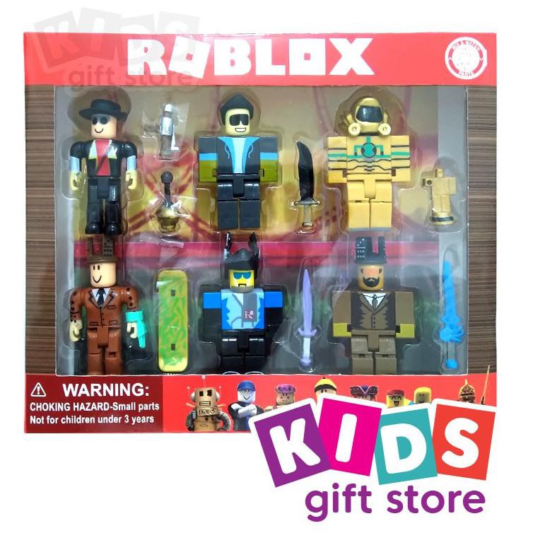 Roblox Legends Of Roblox Six Figure Pack Action Figures Toys Games - roblox bluster buster code