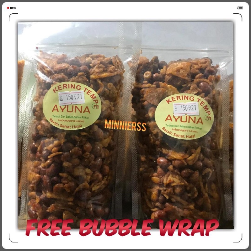 

Sambal Kering Tempe / Tempe Kering Crispy / Cemilan Kering Tempe Kacang Khas Sunda