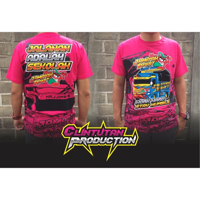 Kaos truk  jamaah rawit