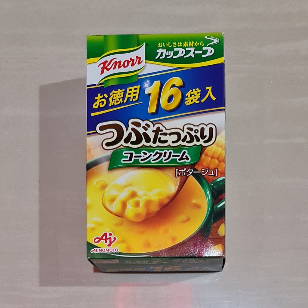 Bumbu Knorr Cup Soup Instant Crushed Corn Cream 16 Bags