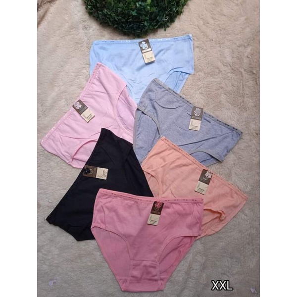 Cd wanita XNS9900 polos bukan isi 6 pcs 6pcs celana dalam perempuan Daleman wanita dewasa sexy jumbo