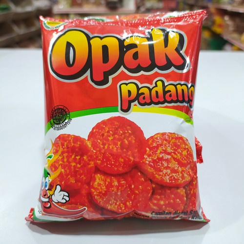 Per 5 Pcs Opak Padang 15g /Makanan ringan kerupuk pedas manis